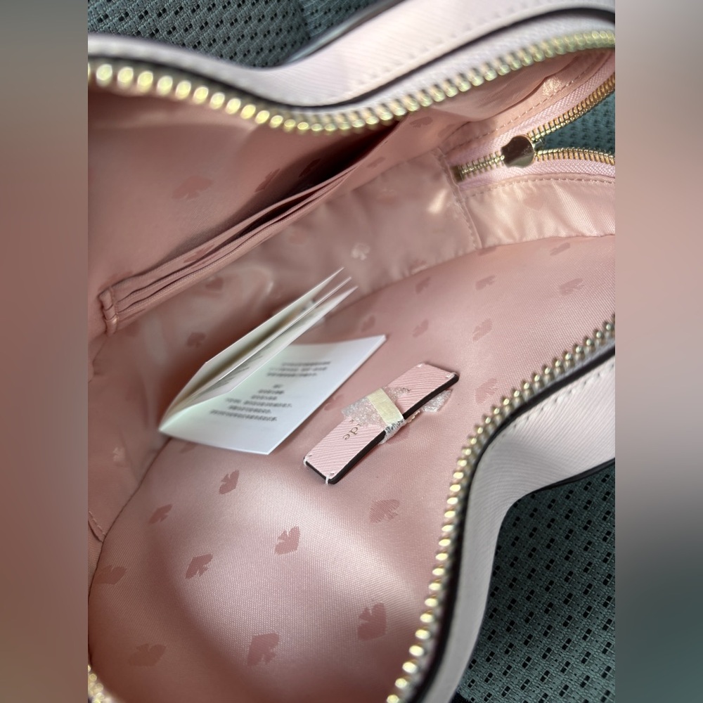 Kate Spade Love Shack Heart Pink Crossbody - Picture 7 of 10